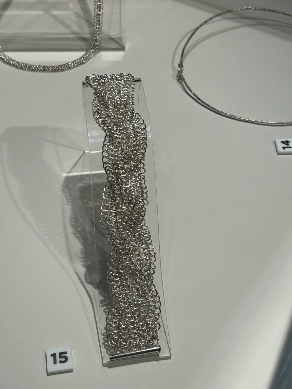 Sterling Silver Platted Chain Mail Bracelet - Image 4