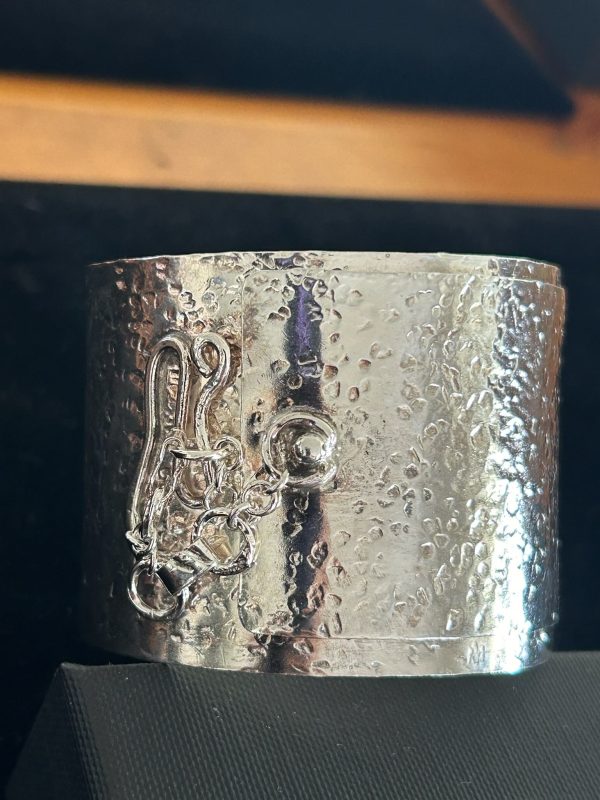 Stirling Silver Slave Bangle